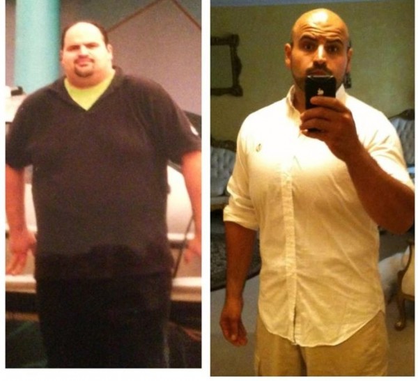 John's Before and After Weight Loss