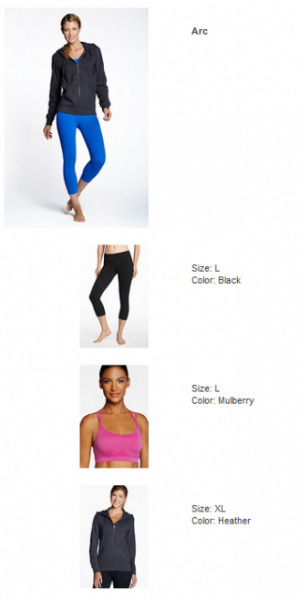 Fabletics (First Order)