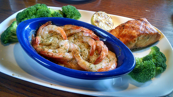 Low Carb Dinner at Red Lobster