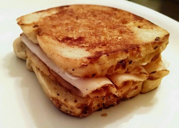 Low Carb Grilled Sandwich on Everything Bread