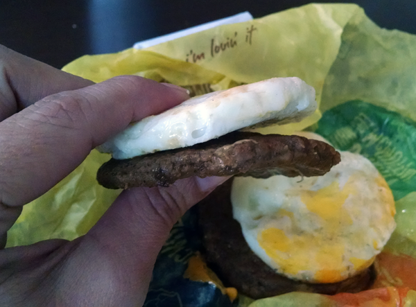 McDonald's Low Carb Breakfast