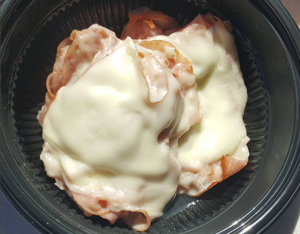 Low Carb Fast Food : A Big Hot Ham & Cheese from Hardee's with No Bun