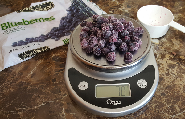 Frozen Blueberries - Berries are a great addition to a healthy low carb ketogenic diet!