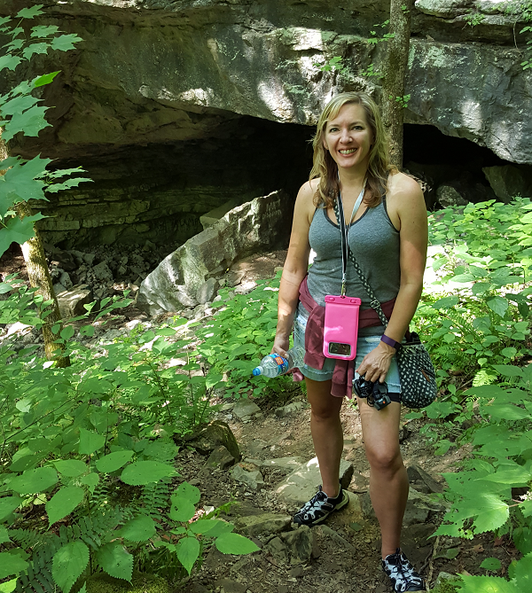 Hiking & Caving at Lost Creek State Natural Area in White County, TN