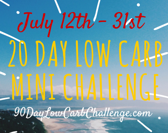 Low Carb Challenge : July 2016