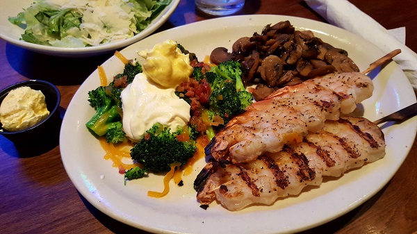 Low Carb Meal at Logan's Roadhouse
