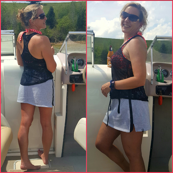 My Fabletics outfit on the Lake