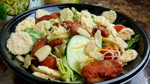 Low Carb Salad from Bojangles - with Parmesan Crisps & Pili Nuts