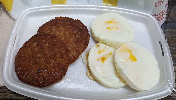 Easy Low Carb Food from McDonald's - All Day Breakfast 24/7