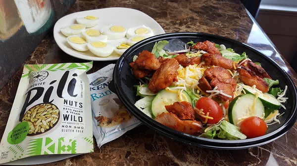 Low Carb Roasted Chicken Bites Salad from Bojangles'