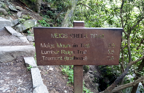 Meigs Creek Trail in the Smoky Mountains