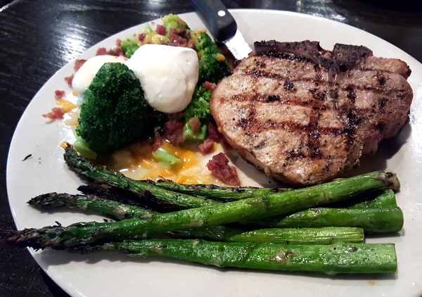 Low Carb Meal at O'Charley's Restaurant