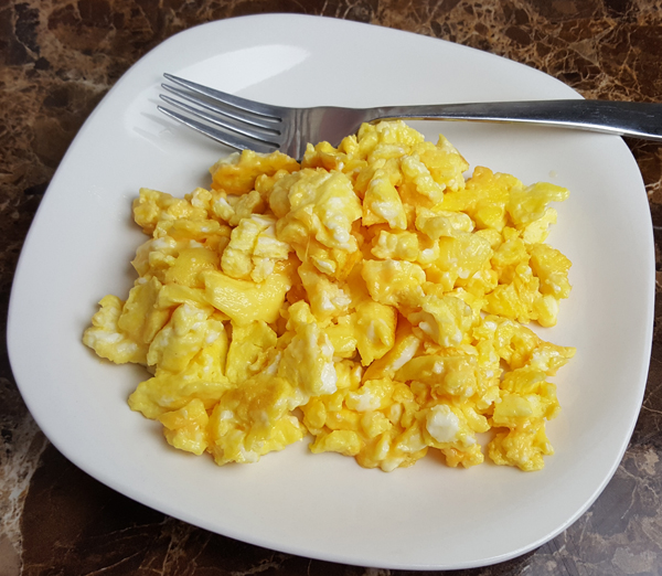 Scarmbled Eggs With Cheese