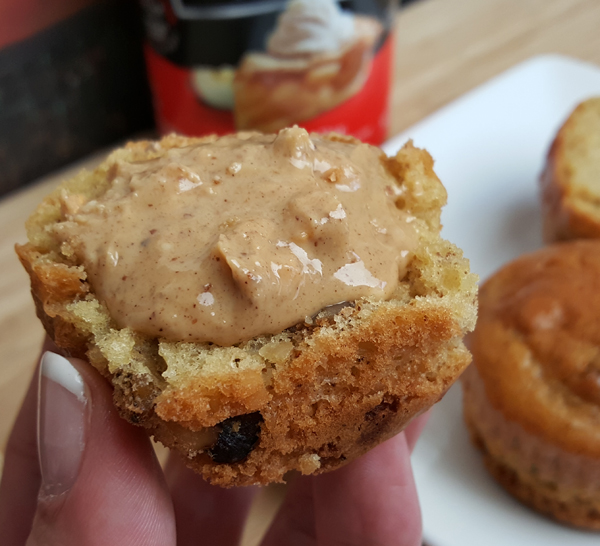 Low Carb Muffins with Apple Pie Cashew Butter