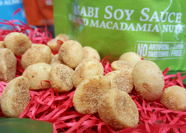Wasabi Soy Macadamia Nuts by Legendary Foods - Tasty LCHF Keto Snacks!