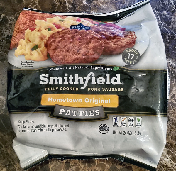 Keto Friendly Sausage - Smithfield Foods - Zero Carbs, No Artificial Ingredients
