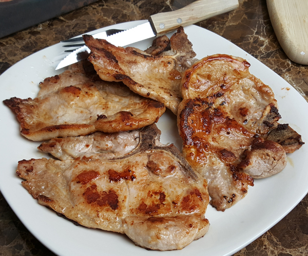 Keto Carnivore Mono Meals - Perfect Pork Chops