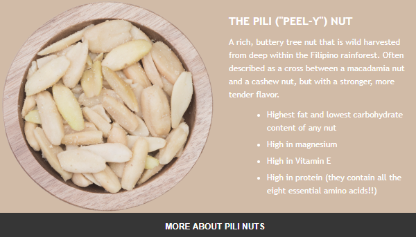 Wild-Harvested Sprouted Pili Nuts from Pili Hunters