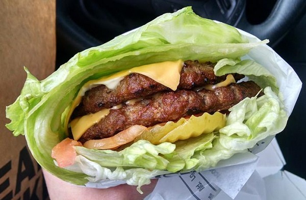 Double Low Carb Burger