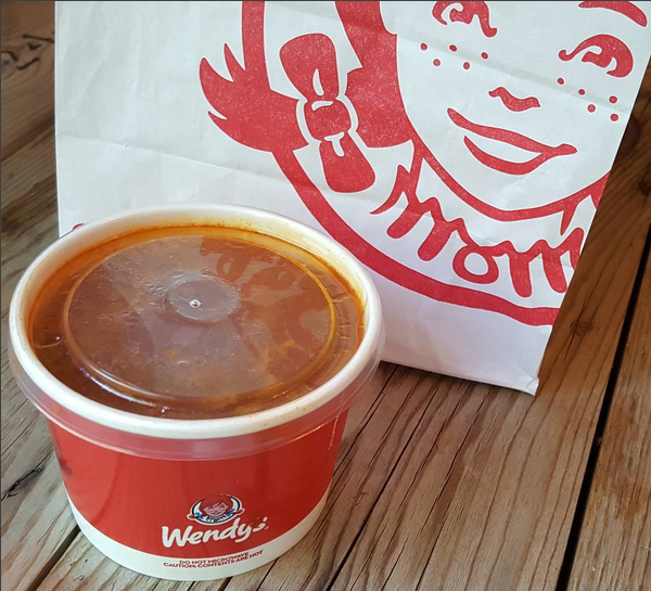 Small Chili from Wendy's is 15 Net Carbs