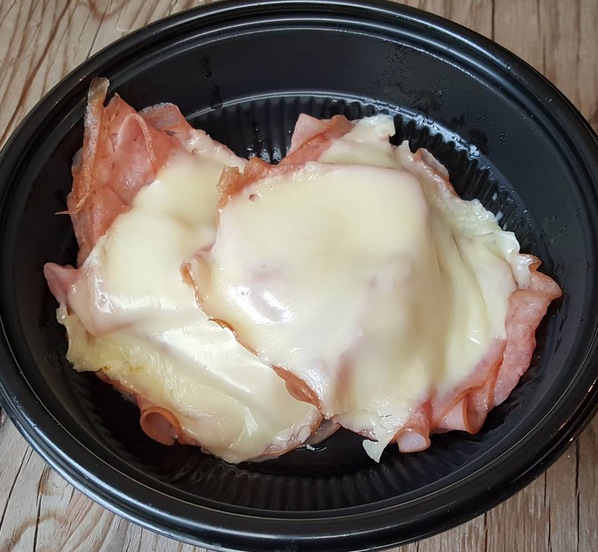 Low Carb Fast Food : Big Hot Ham & Cheese from Hardee's with No Bun