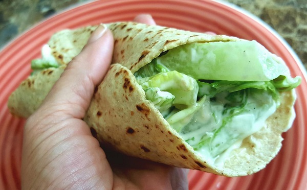 Low Carb Salad Wrap