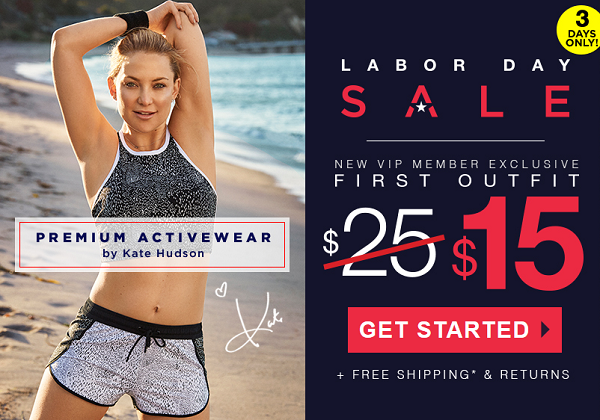 Fabletics Big Labor Day Sale on Classy Athletic Wear