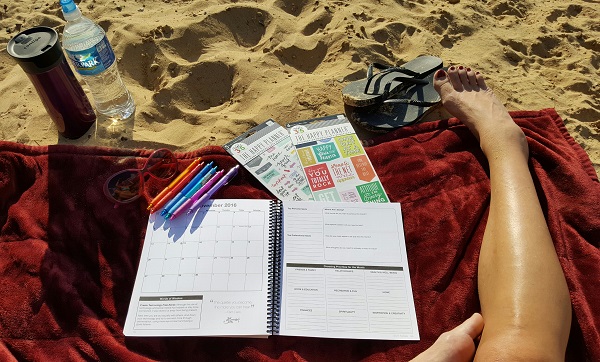 Inner Guide Planner / Working at the beach