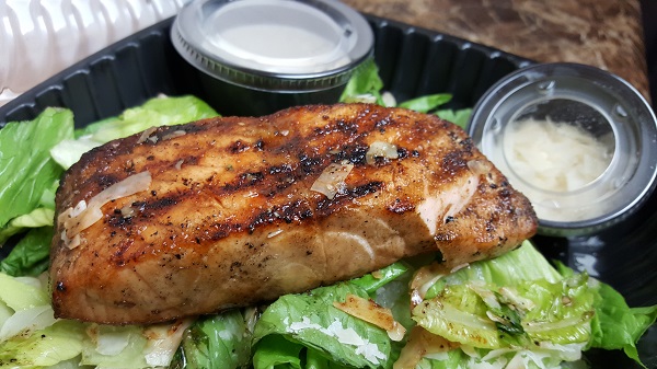 Low Carb from Applebee's - Grilled Salmon Caesar Salad