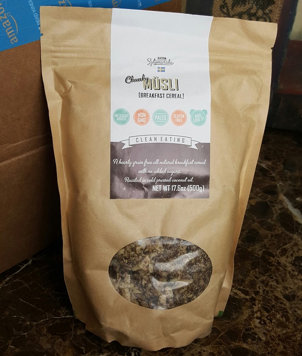 LCHF Chunky Musli - A Low Carb Breakfast Cereal