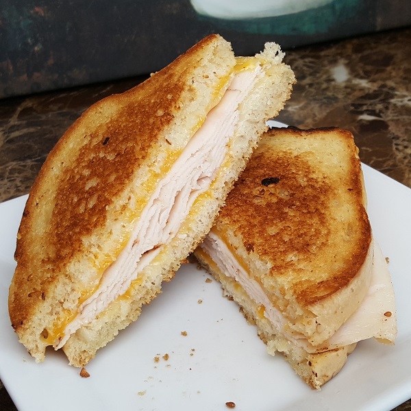 Low Carb Grilled Sandwich on Great Low Carb Bread