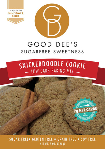 Low Carb Snickerdoodle Cookie Baking Mix