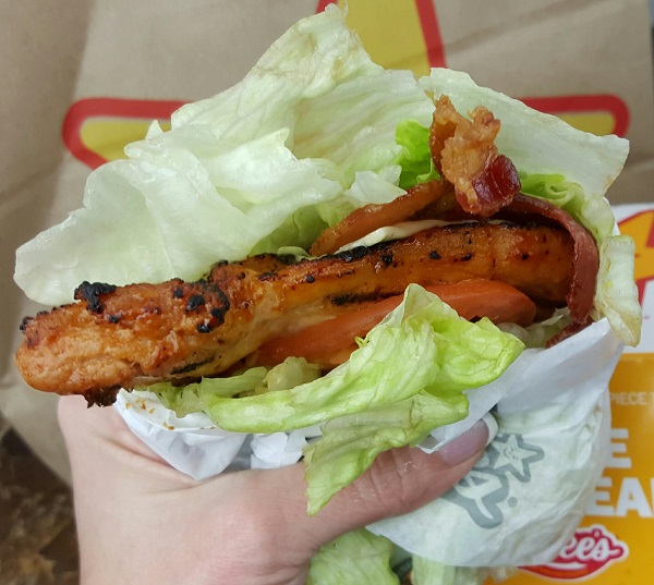 Hardee's Low Carb Sandwich (Grilled Chicken Club)