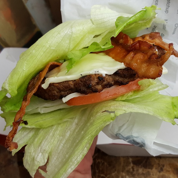 Low Carb Bacon Burger from Hardee's