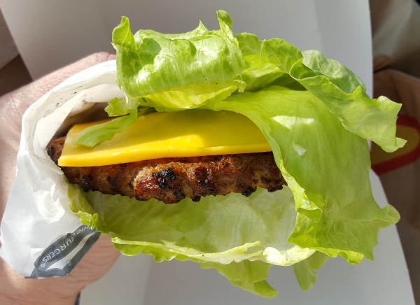 Low Carb Cheeseburger