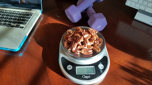 Always Weigh Your Nuts with a Kitchen Scale