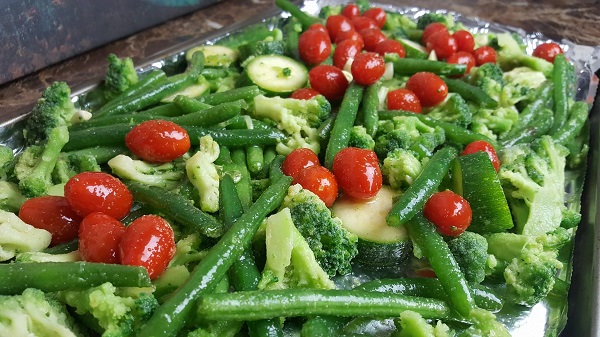 Roasting Low Carb Vegetables - Great Side Dish!