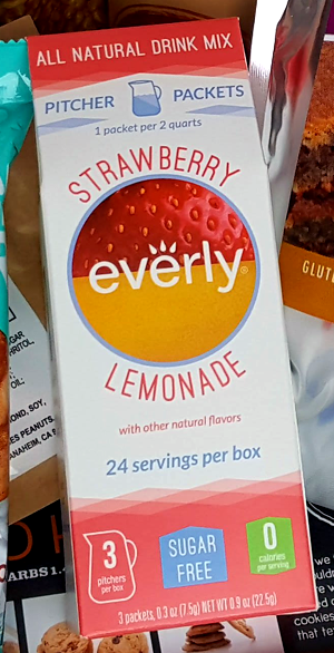 Everly Strawberry Lemonade Drink Mix - Low Carb and Sugar Free