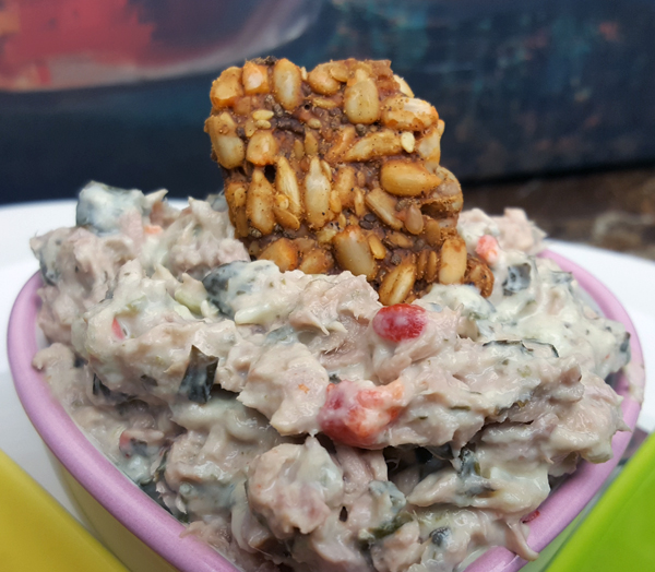 Low Carb Spinach Tuna Dip - so simple!