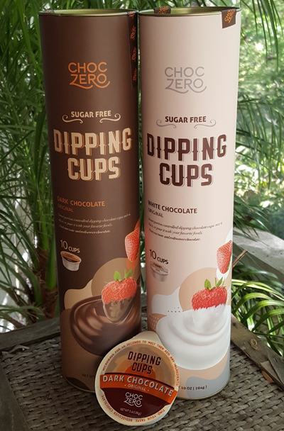 ChocZero Chocolate Dipping Cups