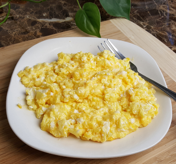 LCHF, Keto Staples - Cheesy Eggs