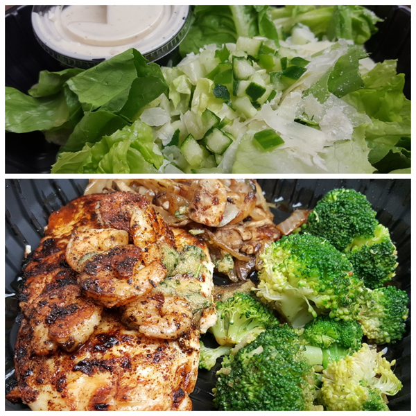Low Carb Dinner from Applebee's Carside-to-Go