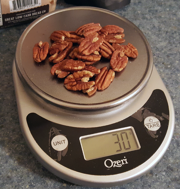 Kitchen Scale for Low Carb Food Tracking