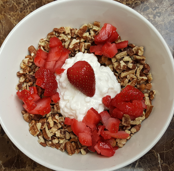 Low Carb Cereal Breakfast Bowl