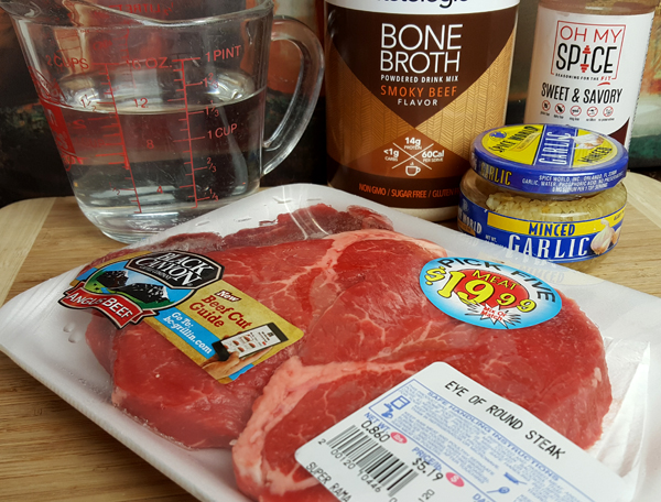 Eye of Round Steak Recipe (How to make it tender!)