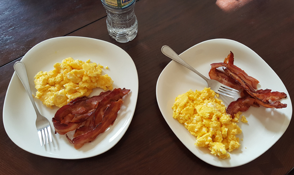 Low Carb Breakfast for Two