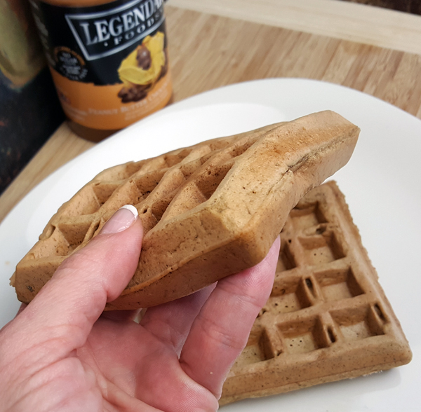 Fluffy Low Carb Waffles - Simple Recipe with a Surprise Ingredient!