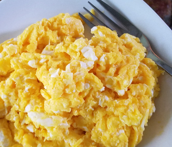 Just Eggs - Beautiful Cheesy Eggs!