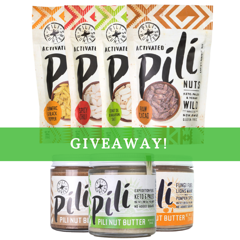 Pili Nuts Giveaway sponsored by Pili Hunters