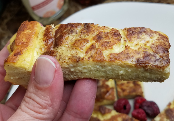 Low Carb French Toast Sticks